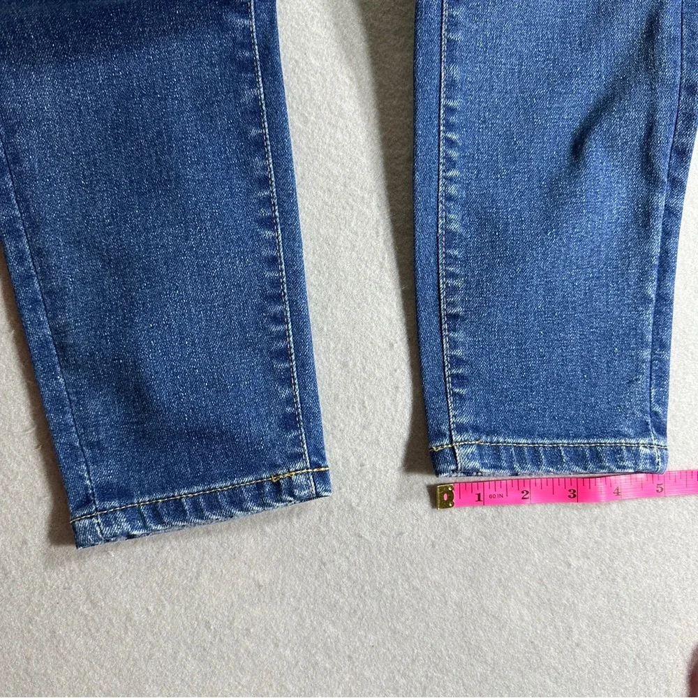 ABLE‎ Womens Mid Rise Skinny Jeans Size 29 Medium Wash Stretch Denim EUC Modern